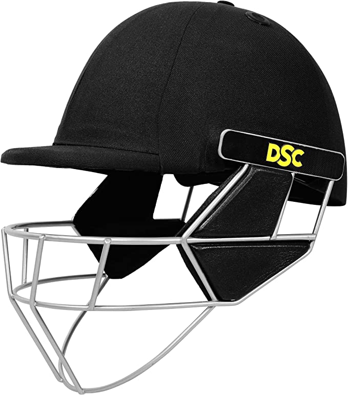 DSC Scud Lite Titanium Cricket Helmet BLACK