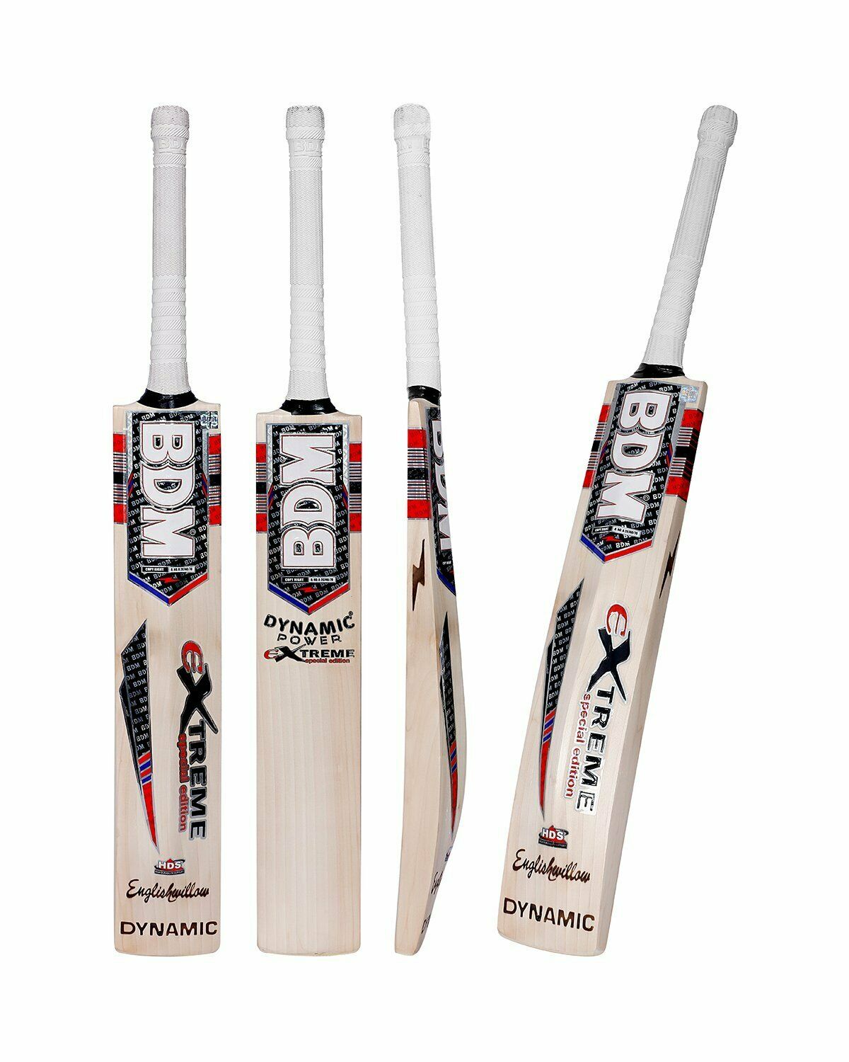 BDM Dynamic Power Xtreme English Willow Cricket Bat