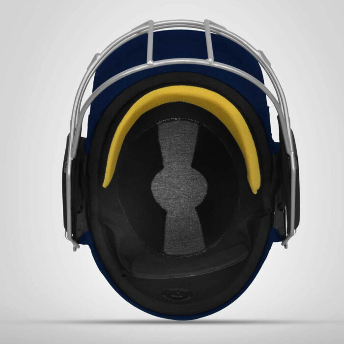 DSC Scud Lite Titanium Cricket Helmet Navy - Image 2