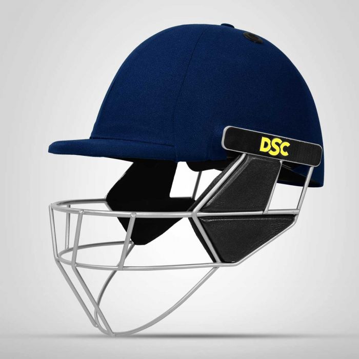 DSC Scud Lite Titanium Cricket Helmet Navy