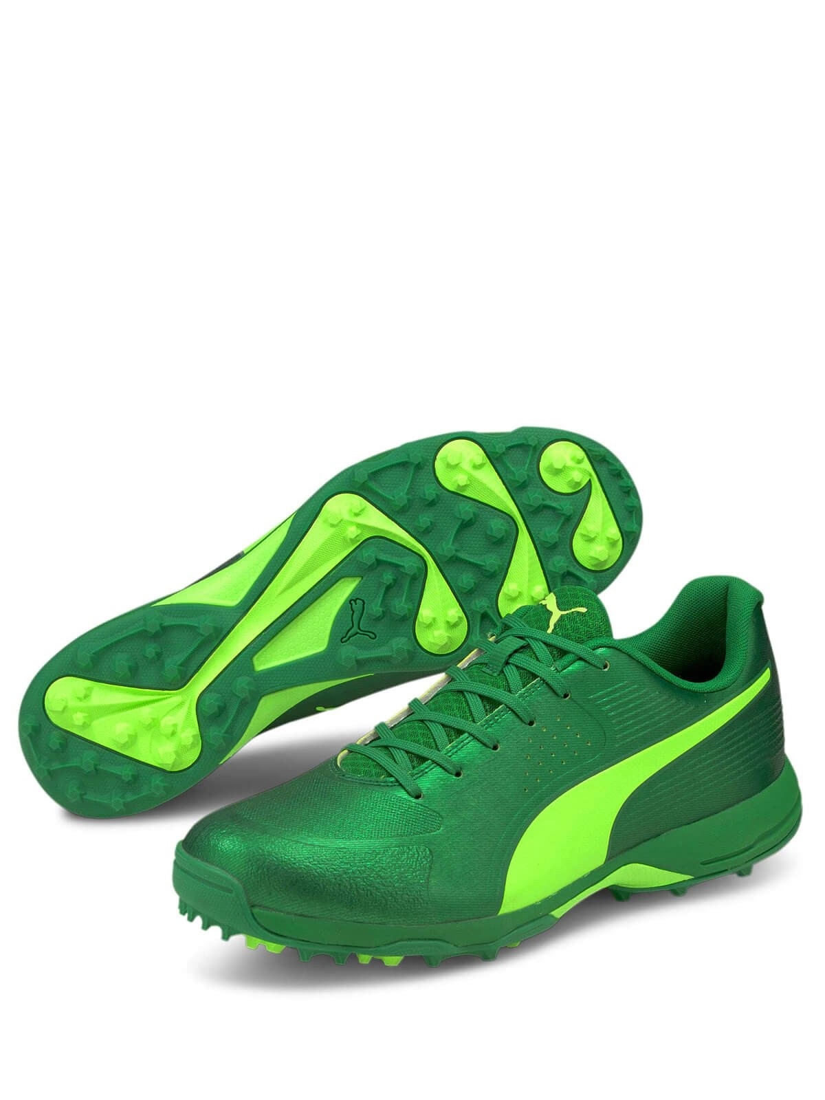 PUMA 20 FH Amazon Green Cricket Shoes