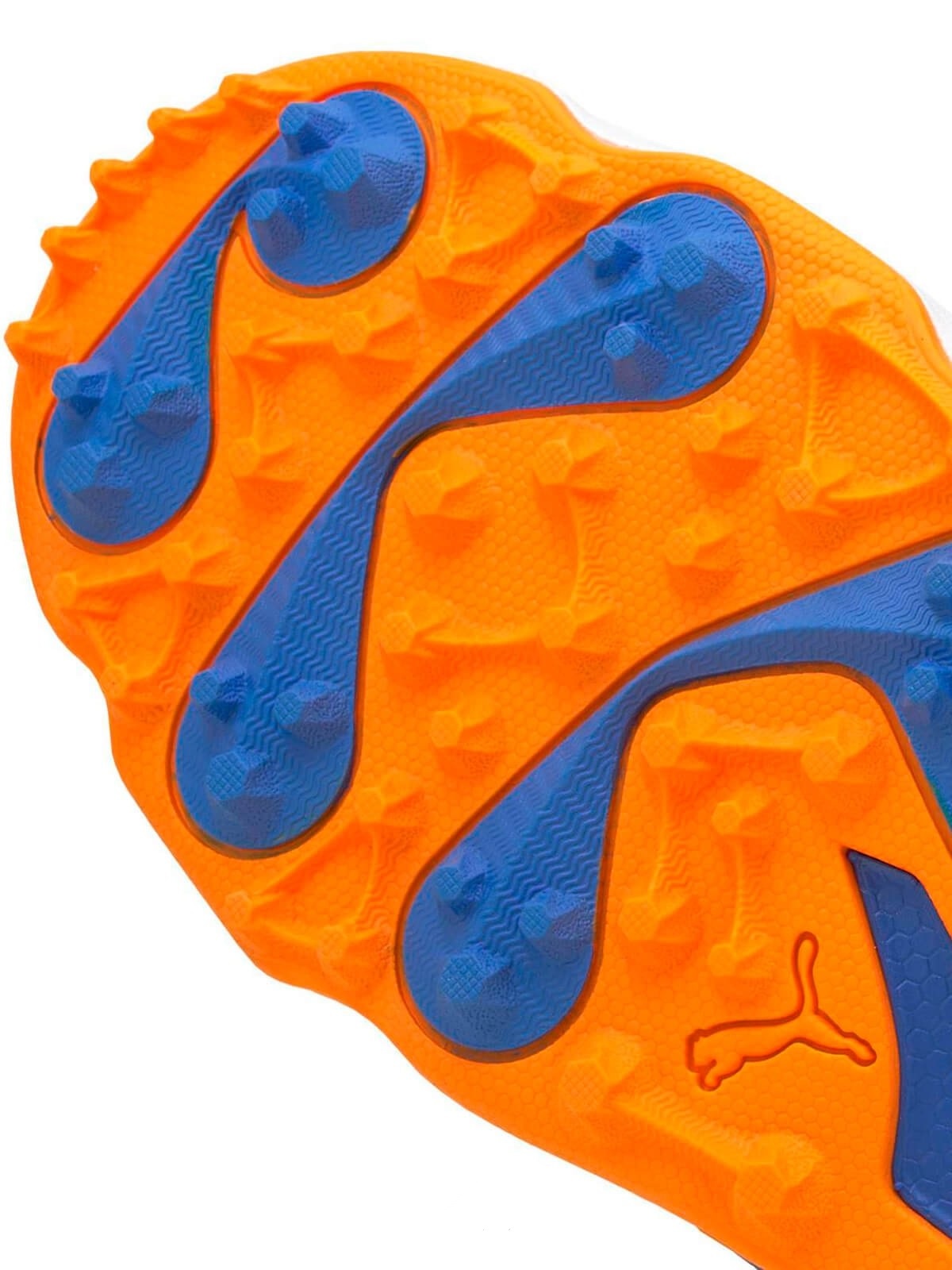 PUMA 20 FH White - Bluemazing - Orange Glow - Image 6